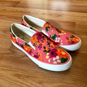 Rifle Paper Co x Keds Floral Slip-ons
